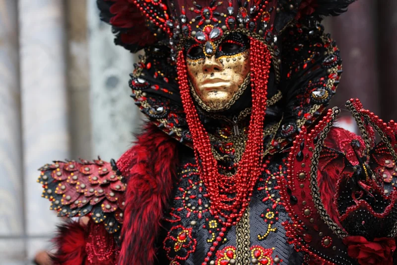 Venice Carnival masker og kostumer